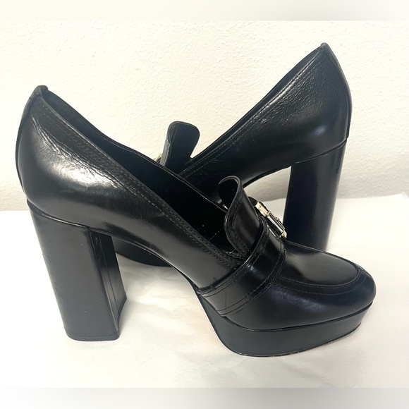 Vince Camuto Women's Grinilia Platform Loafer Clog, Black Size 8M - Picture 6 of 12